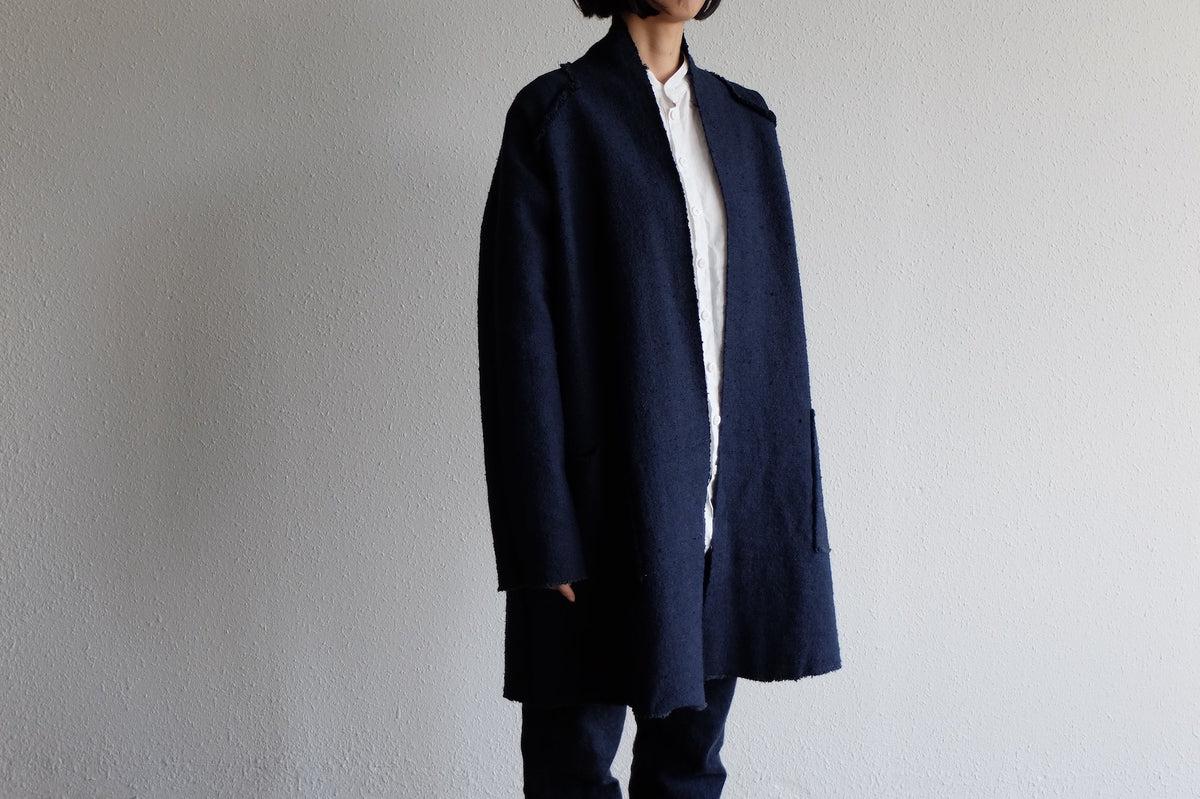 MITTAN / OCガラ紡ロングジャケット 炭 JK-03 / unisex