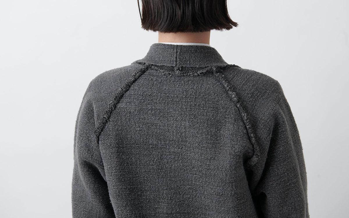 MITTAN / OCガラ紡ロングジャケット 炭 JK-03 / unisex