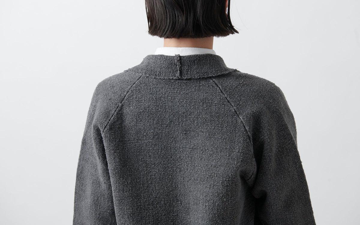 MITTAN / OCガラ紡ロングジャケット 炭 JK-03 / unisex