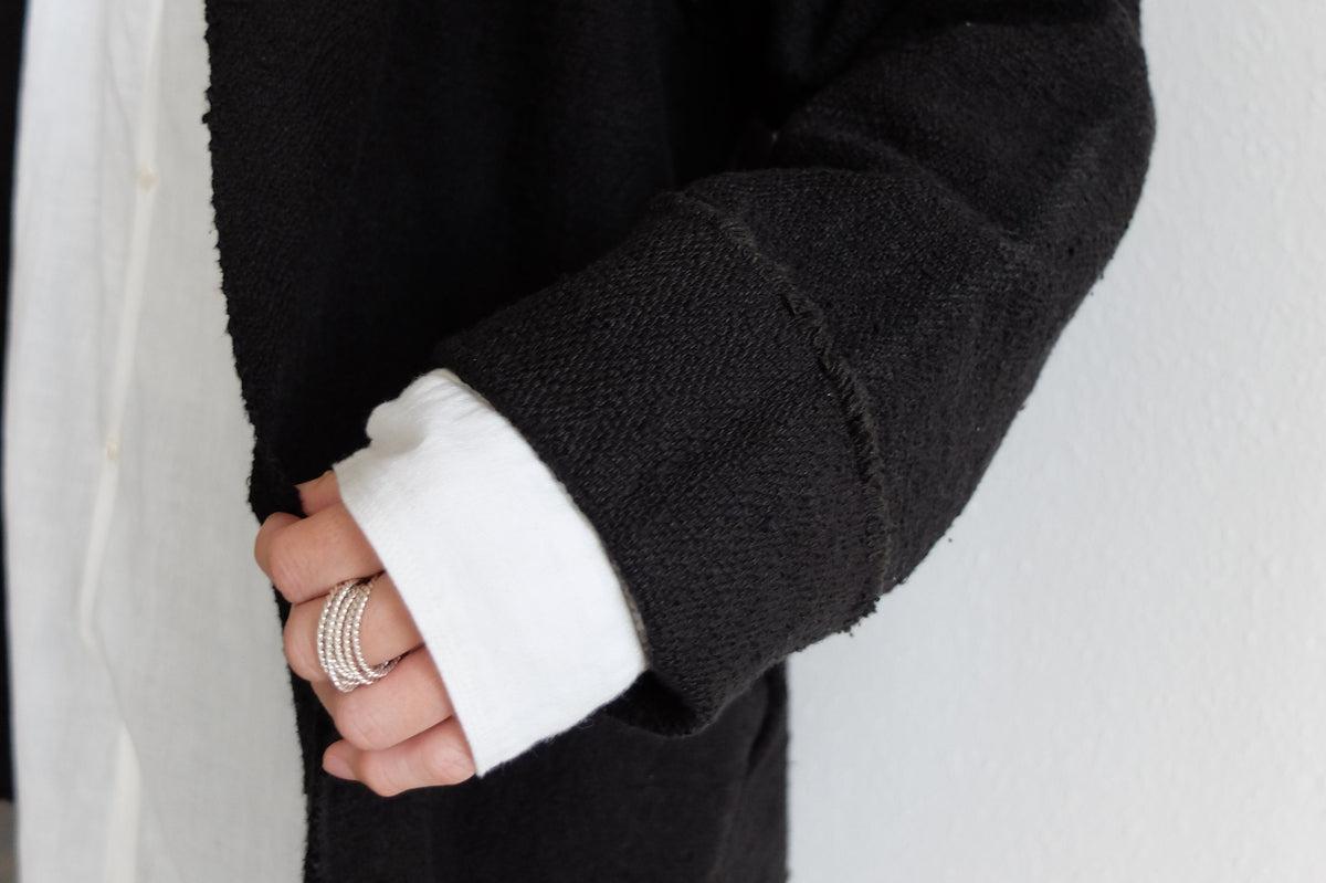 MITTAN / OCガラ紡ジャケット 黒 JK-07 / unisex