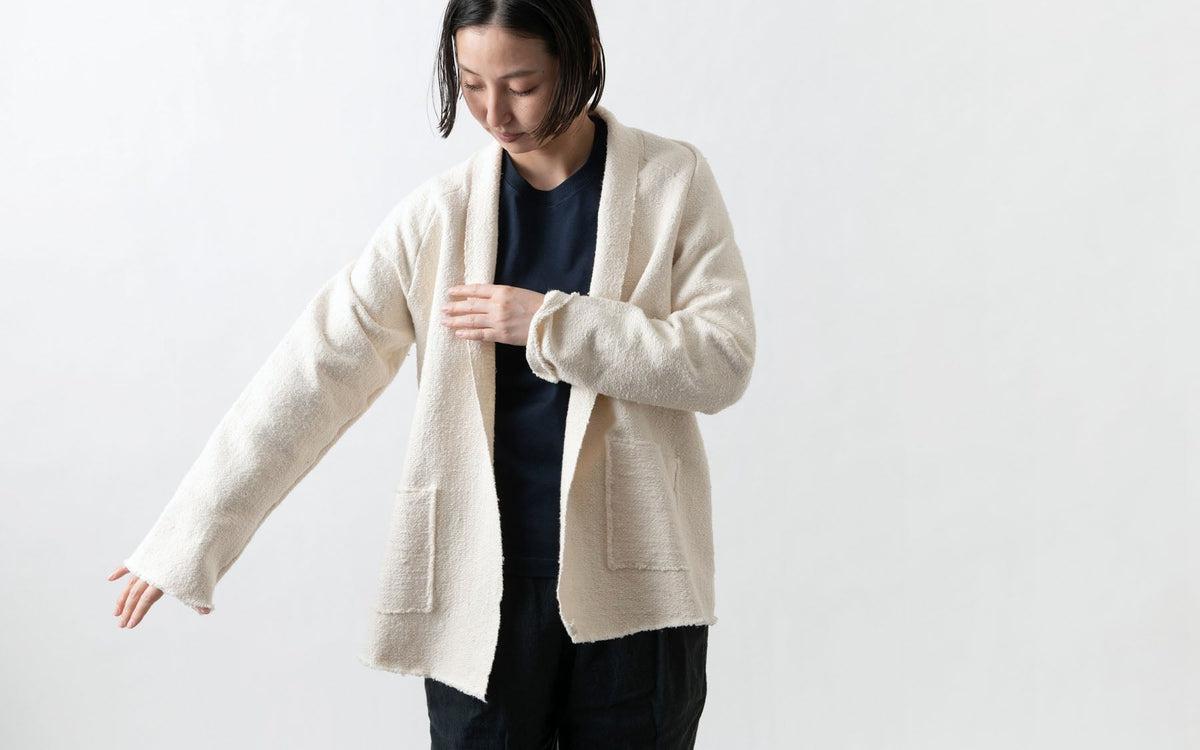 MITTAN / OCガラ紡ジャケット 生成り JK-07 / unisex
