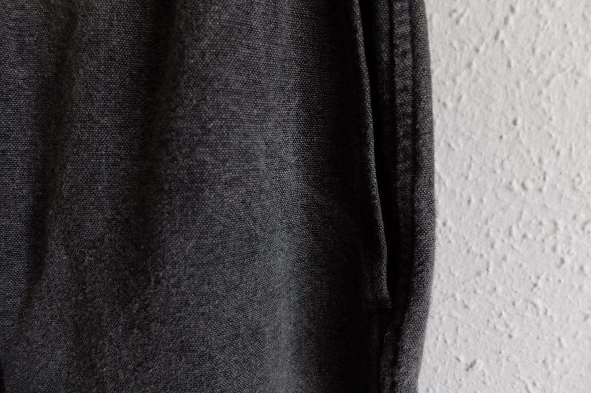 MITTAN / 亜麻苧麻ロングパンツ 炭 PT-91 / unisex