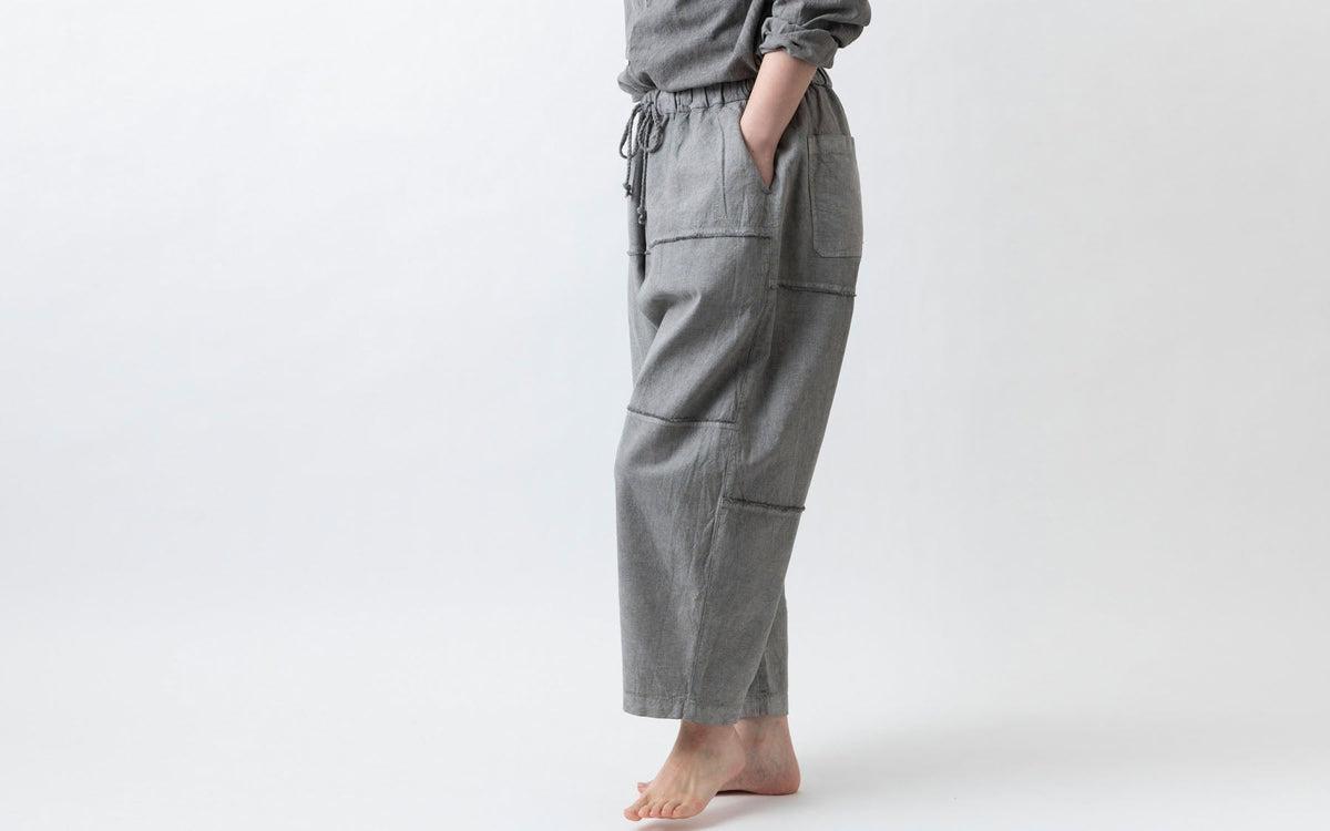 MITTAN / 竹パンツ 胡桃 PT-147C / unisex