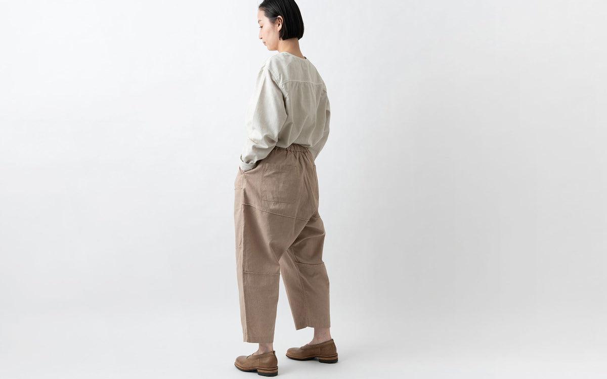 MITTAN / 竹パンツ 胡桃 PT-147C / unisex