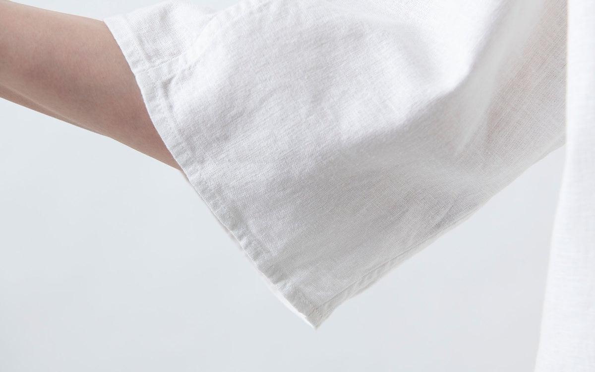 MITTAN / 竹プルオーバー 白 SH-89 / unisex