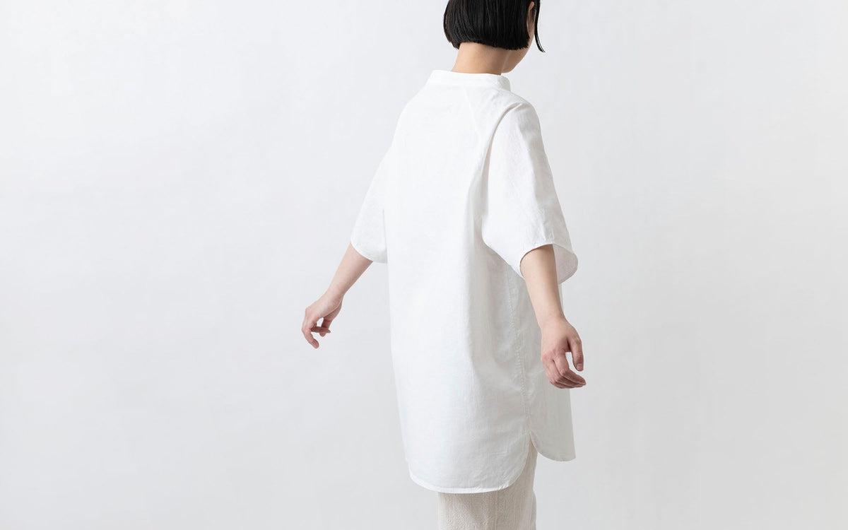 MITTAN / 竹プルオーバー 白 SH-89 / unisex