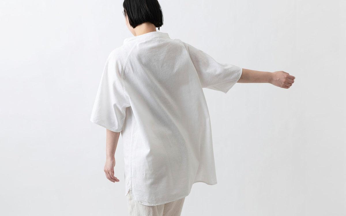 MITTAN / 竹プルオーバー 白 SH-89 / unisex