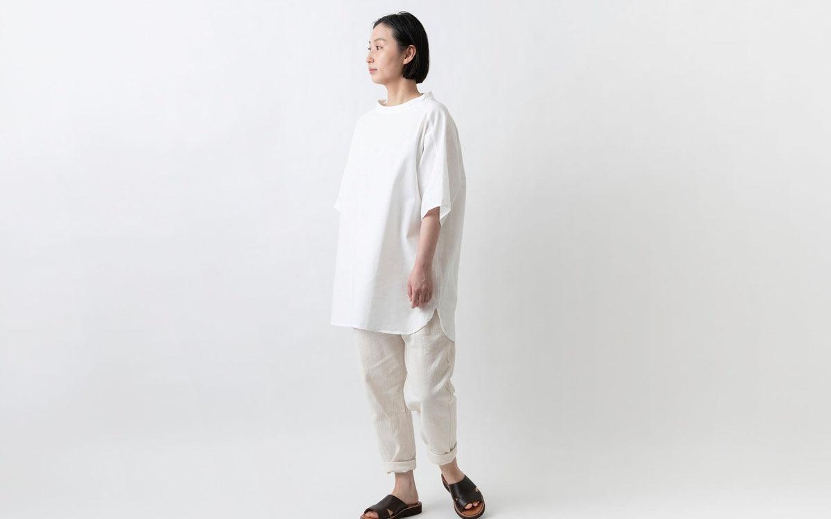 MITTAN / 竹プルオーバー 黒 SH-89 / unisex