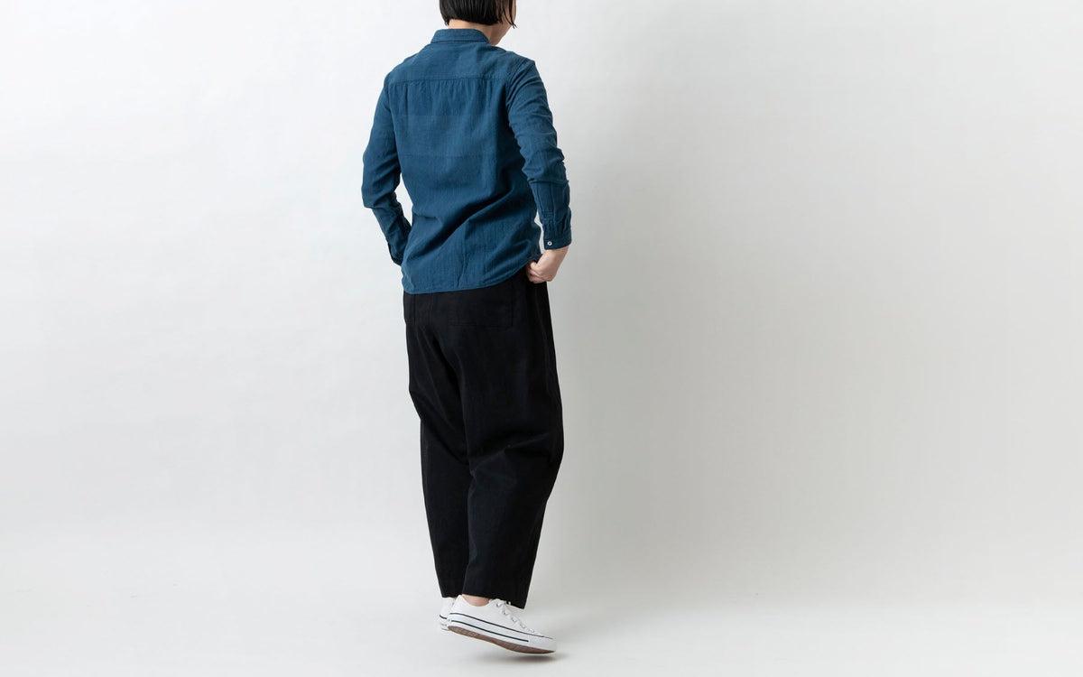 MITTAN / カディシャツ 藍 SH-81C / unisex