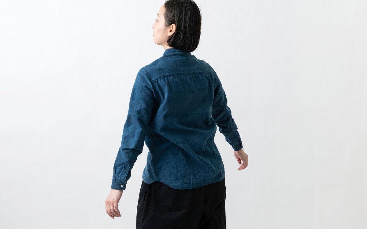 MITTAN / カディシャツ 藍 SH-81C / unisex