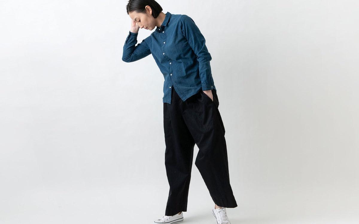 MITTAN / カディシャツ 藍 SH-81C / unisex