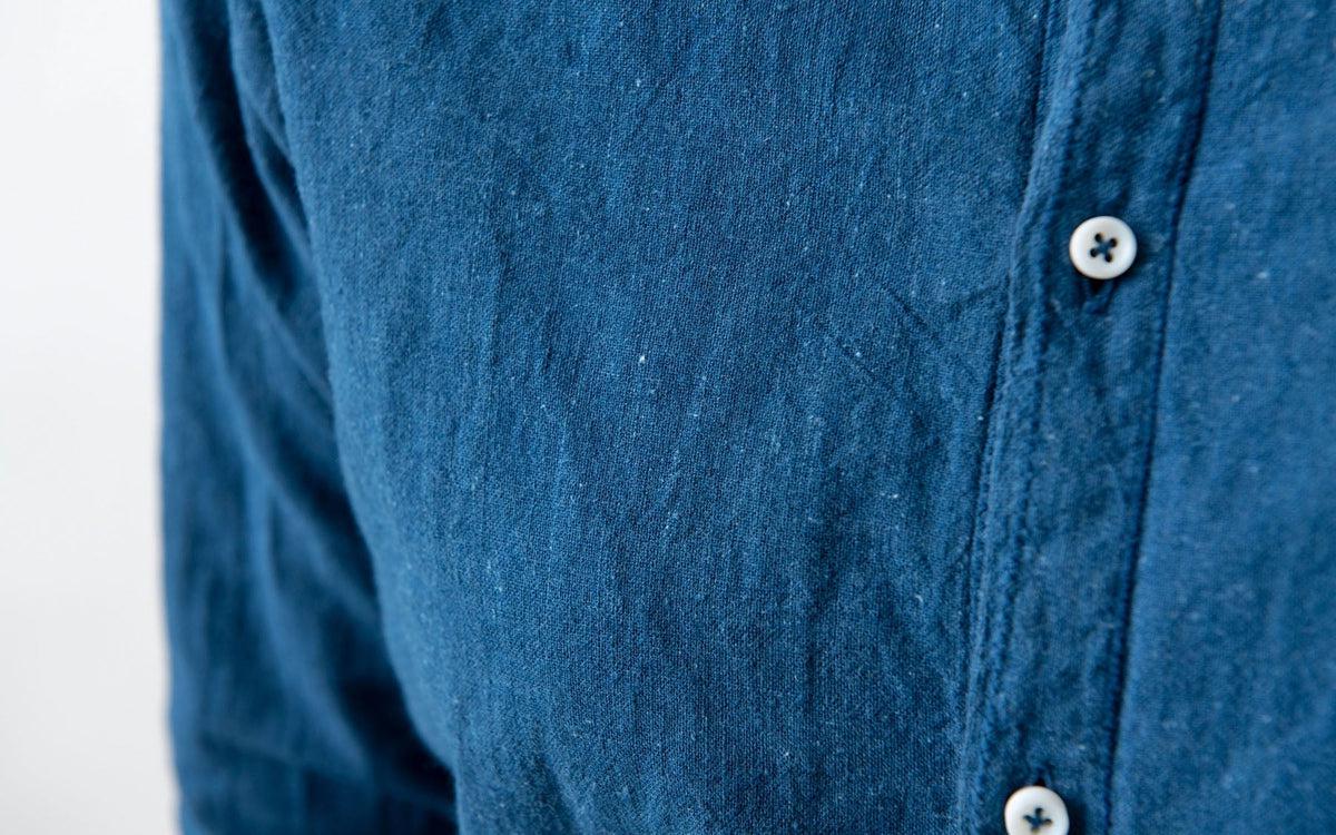 MITTAN / カディシャツ（補強）ベンガラ白 SH-81BH / unisex