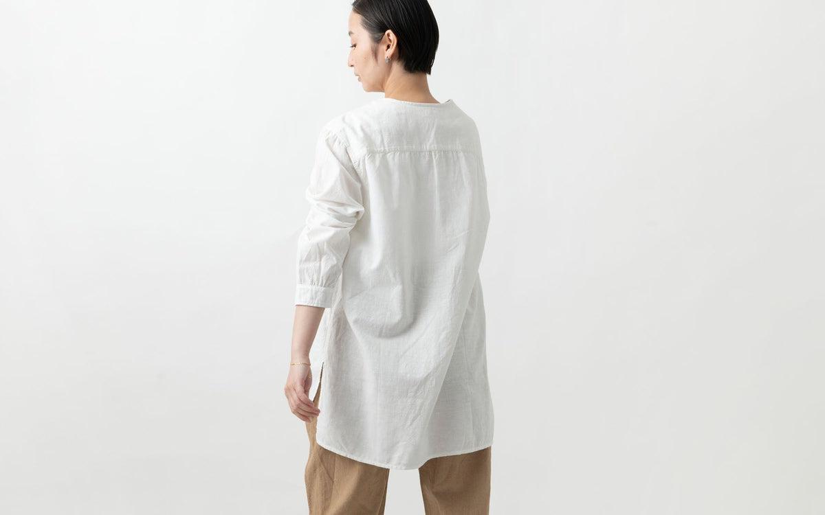 MITTAN / カディワイドシャツ 生成り SH-17 / unisex