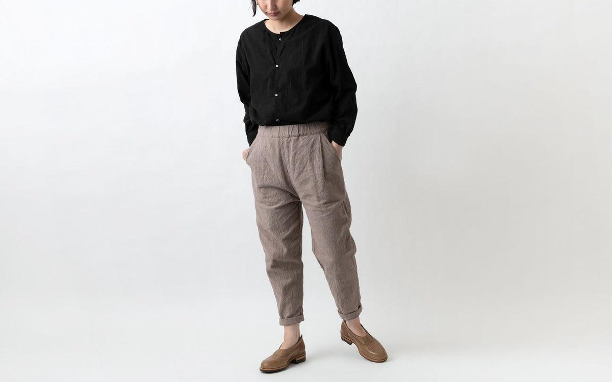 MITTAN / カディワイドシャツ（補強） 黒 SH-17H / unisex