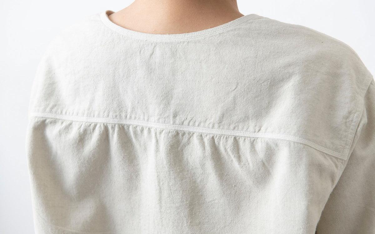 MITTAN / カディワイドシャツ（補強） 松煙 SH-17BH / unisex