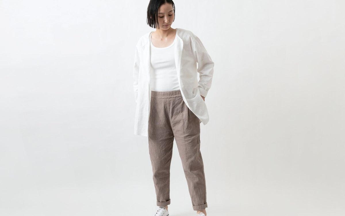 MITTAN / カディワイドシャツ（補強） 松煙 SH-17BH / unisex