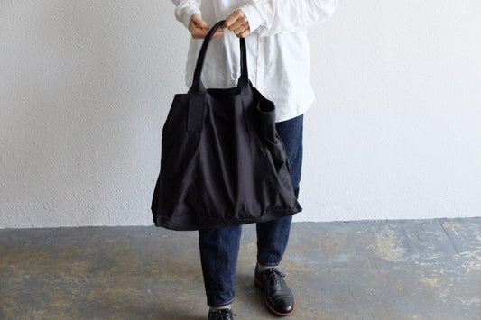 MITTAN / レイヤードバッグ大 黒 BA-09