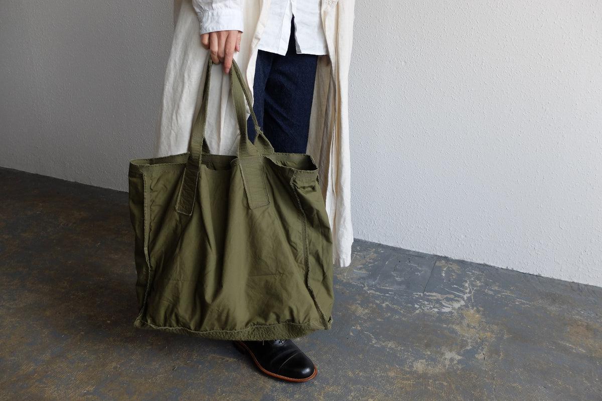 MITTAN / レイヤードバッグ大 灰緑 BA-09