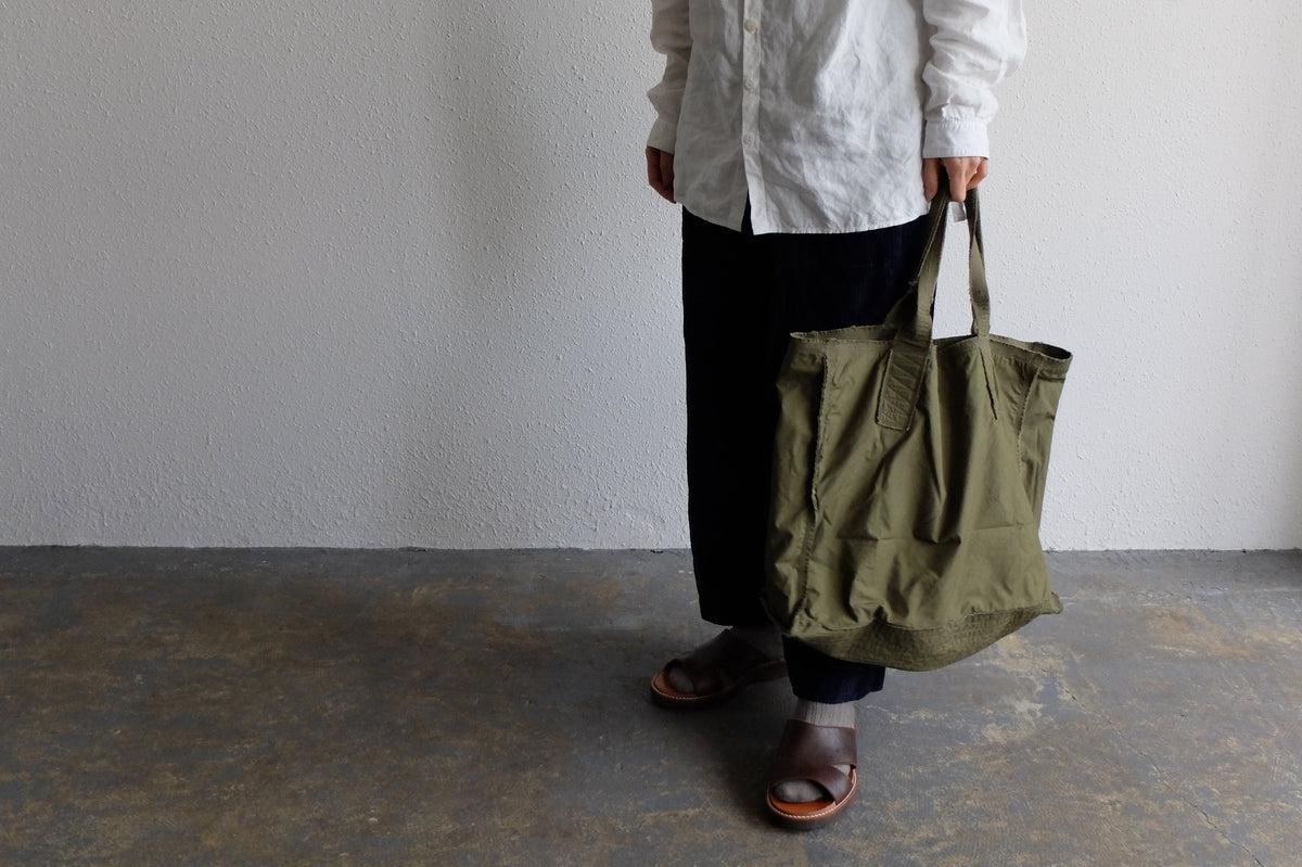 MITTAN / レイヤードバッグ大 灰緑 BA-09