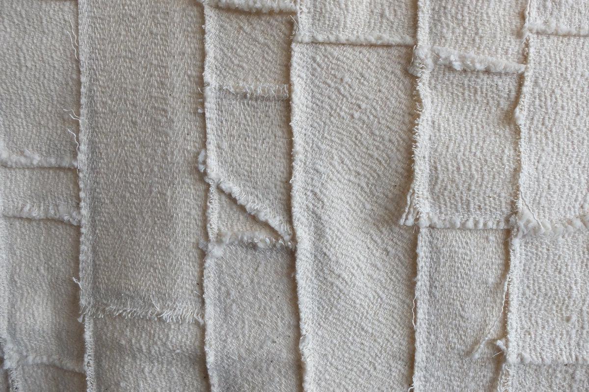 MITTAN×PINT / 端切れパッチワーク / OCガラ紡 / 130×130cm＜サイズオーダー可＞