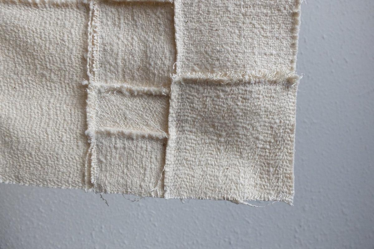 MITTAN×PINT / 端切れパッチワーク / OCガラ紡 / 130×130cm＜サイズオーダー可＞