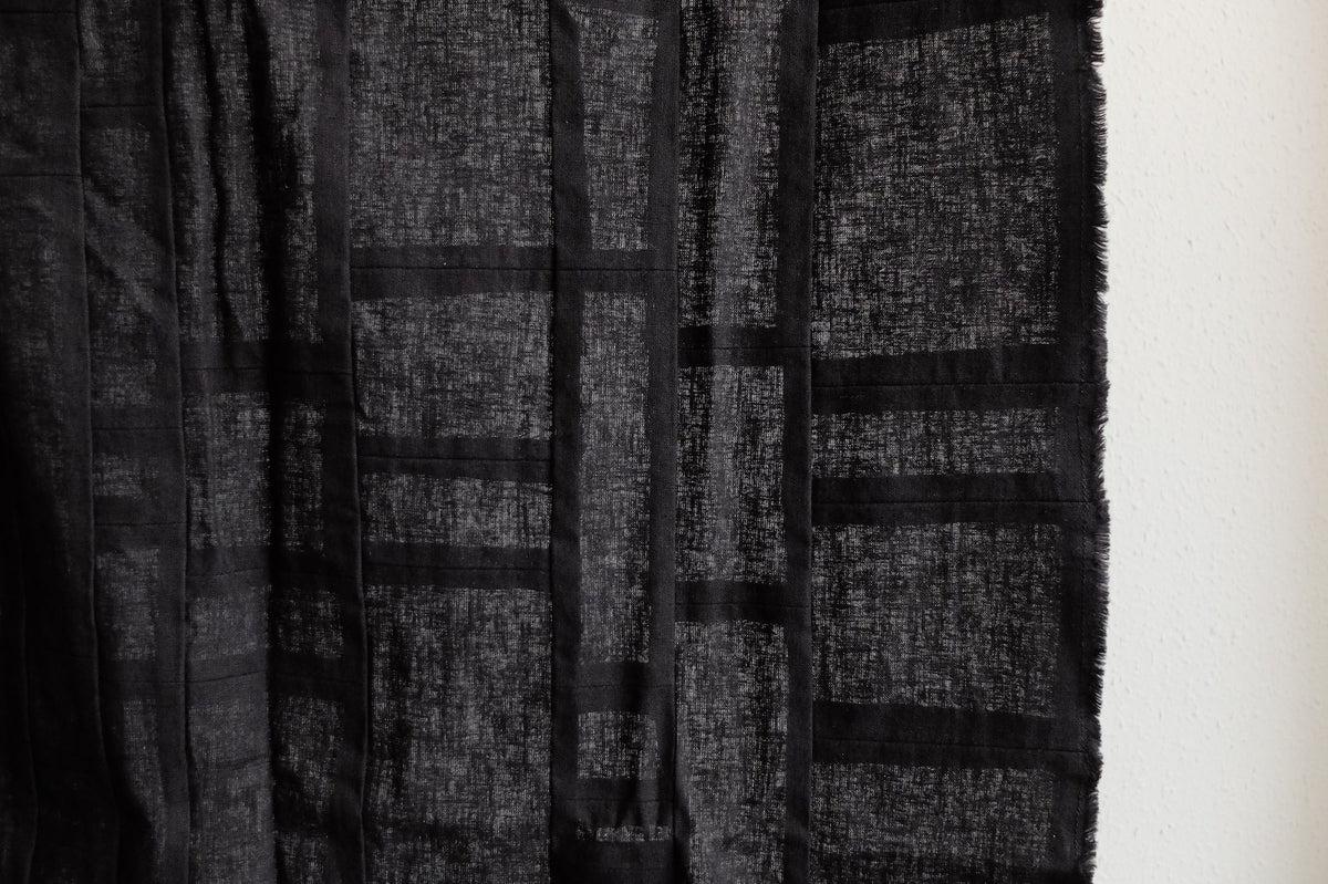 MITTAN×PINT / 端切れパッチワーク / 竹 / 130×130cm＜サイズオーダー可＞