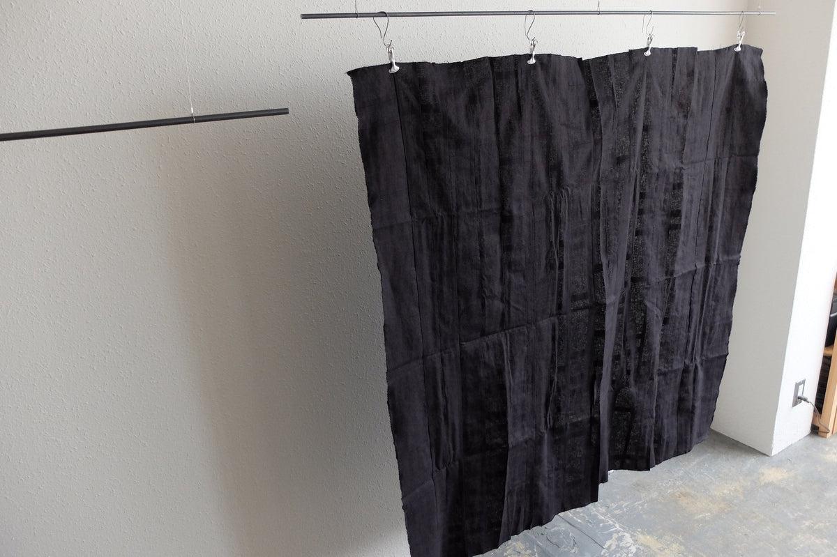 MITTAN×PINT / 端切れパッチワーク / 竹 / 130×130cm＜サイズオーダー可＞