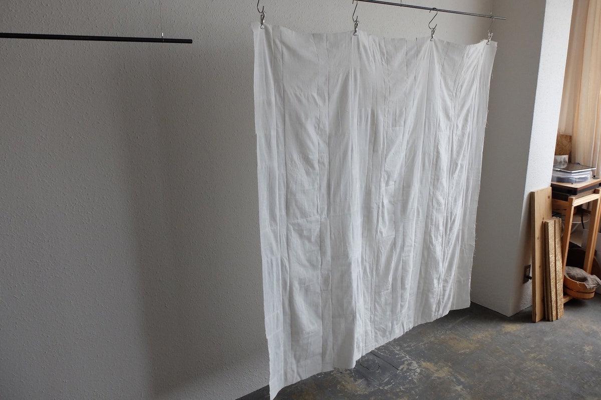 MITTAN×PINT / 端切れパッチワーク / カディ / 130×130cm ＜サイズオーダー可＞