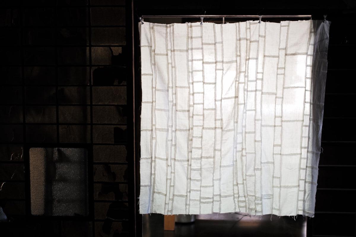 MITTAN×PINT / 端切れパッチワーク / カディ / 130×130cm ＜サイズオーダー可＞