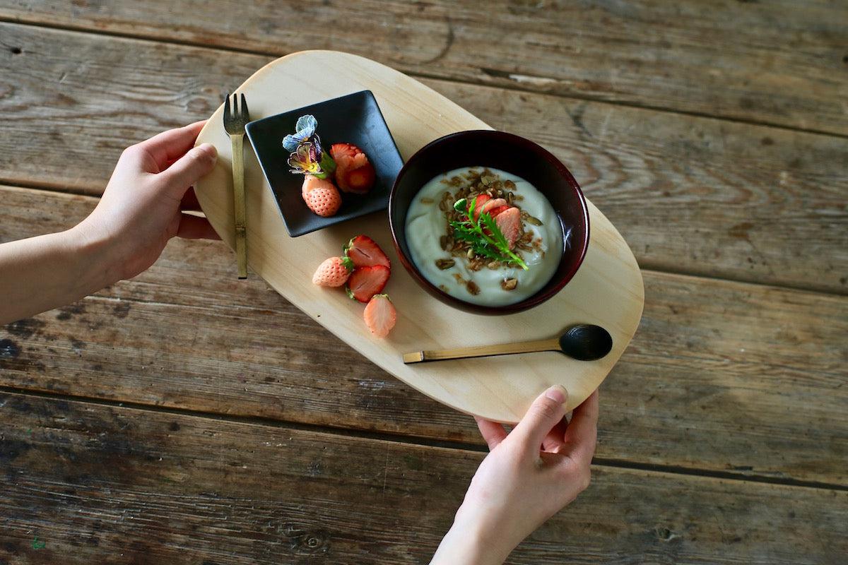 毎日使える拭き漆の器 拭き漆｜茶