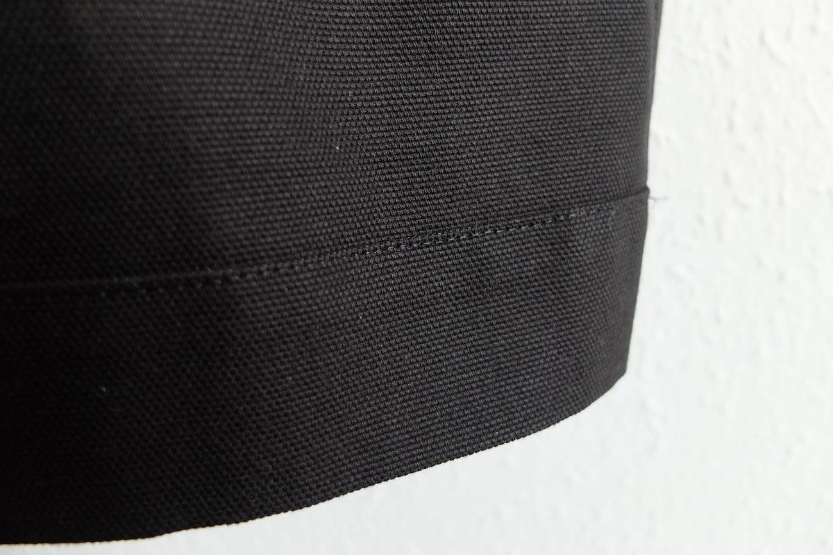 木間服装製作 coat コットン帆布 black｜unisex freesize