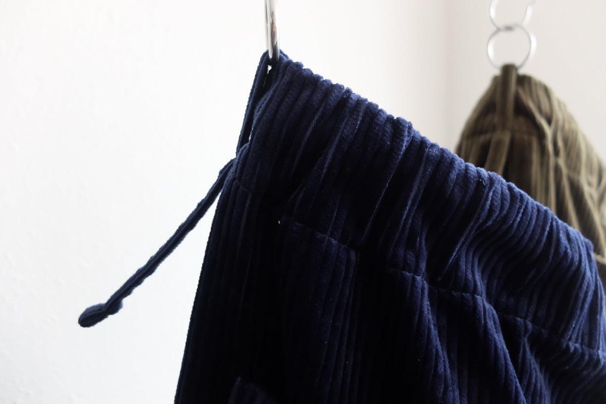 木間服装製作 コーデュロイパンツ 4color｜unisex freesize