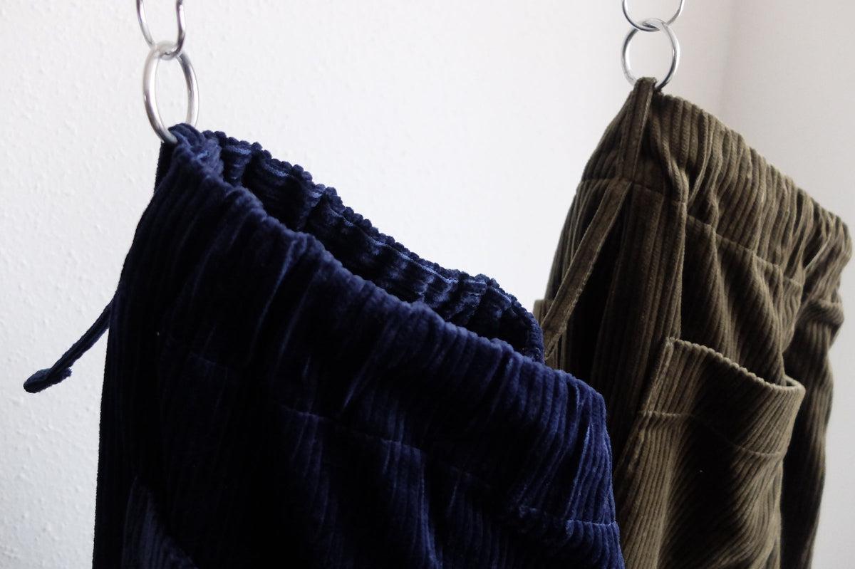 木間服装製作 コーデュロイパンツ 4color｜unisex freesize