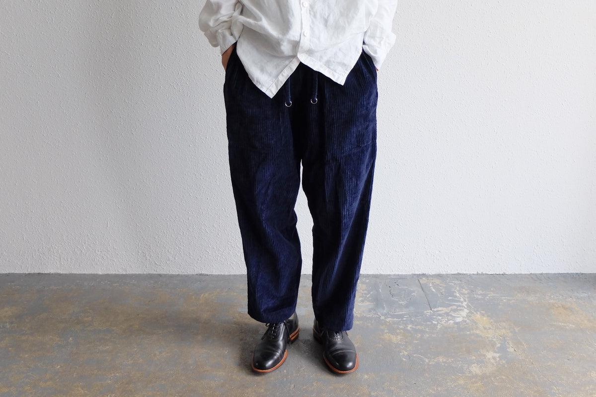 木間服装製作 コーデュロイパンツ 4color｜unisex freesize
