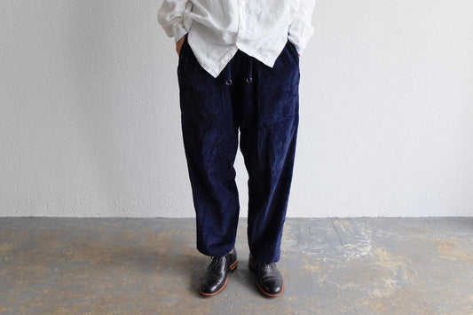 木間服装製作 コーデュロイパンツ 4color｜unisex freesize