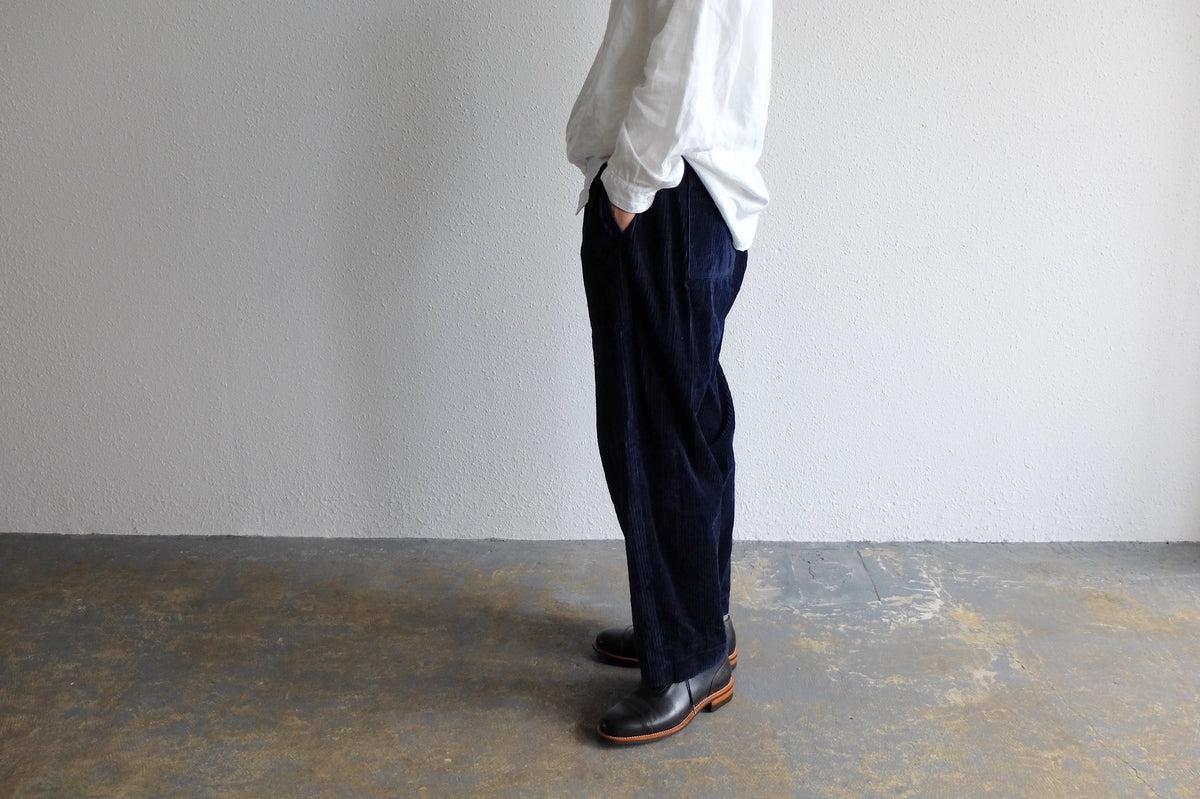 木間服装製作 コーデュロイパンツ 4color｜unisex freesize