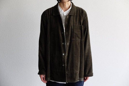 木間服装製作 コーデュロイシャツジャケット 4color|unisex freesize