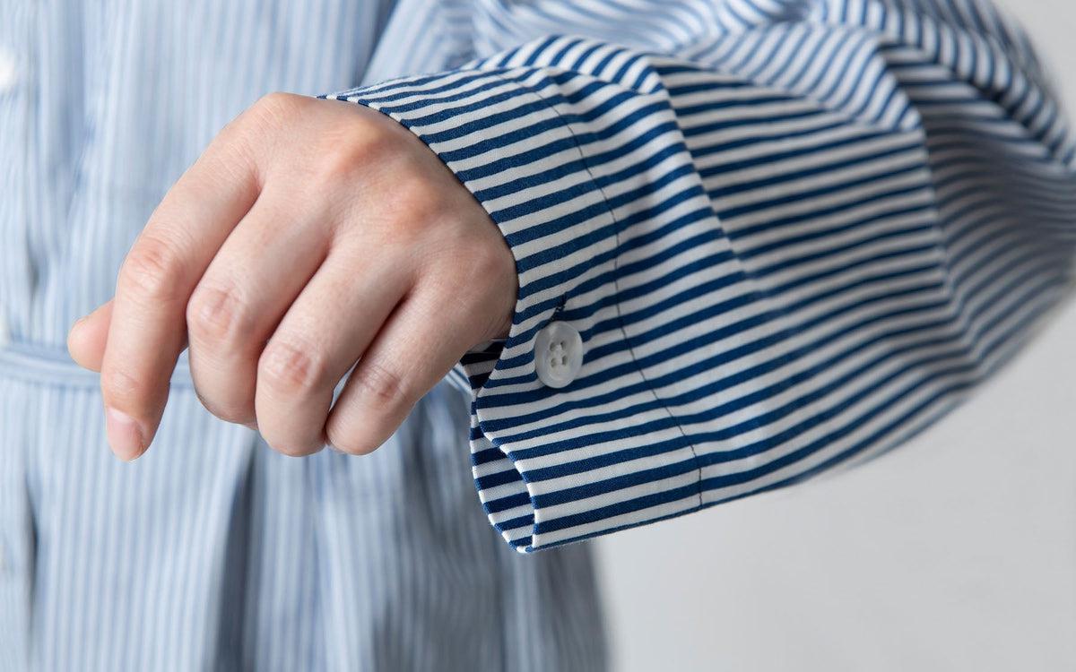 木間服装製作 longshirt navy｜unisex freesize