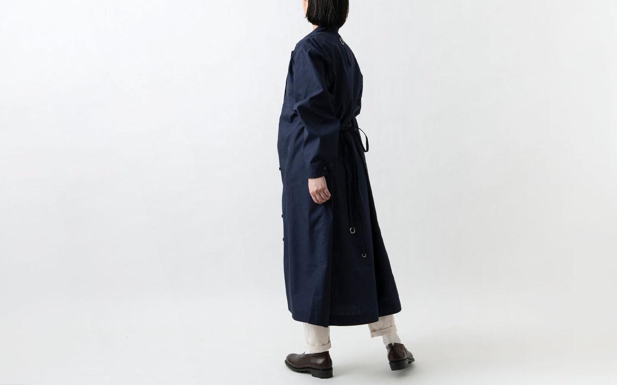 木間服装製作 longshirt navy｜unisex freesize