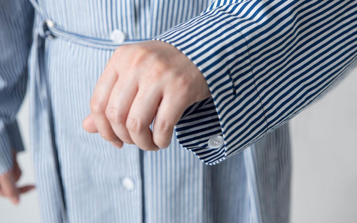 木間服装製作 longshirt white｜unisex freesize