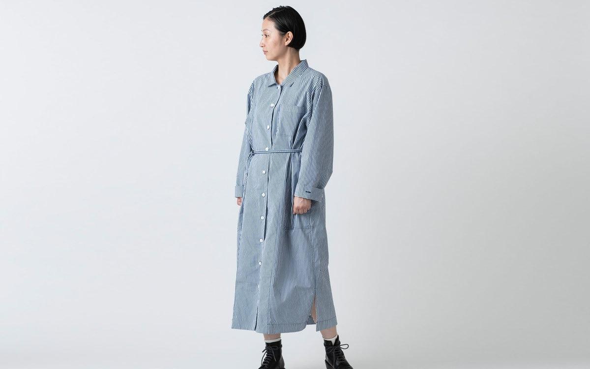 木間服装製作 longshirt white｜unisex freesize