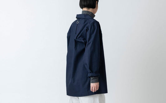 木間服装製作 shirt navy｜unisex 2size