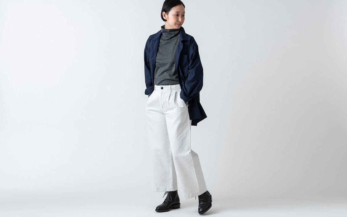 木間服装製作 shirt navy｜unisex 2size