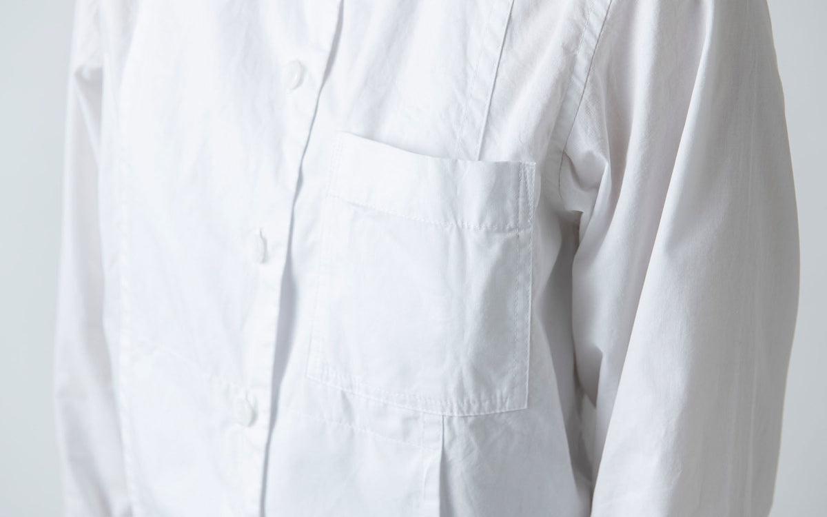 木間服装製作 shirt white｜unisex 2size