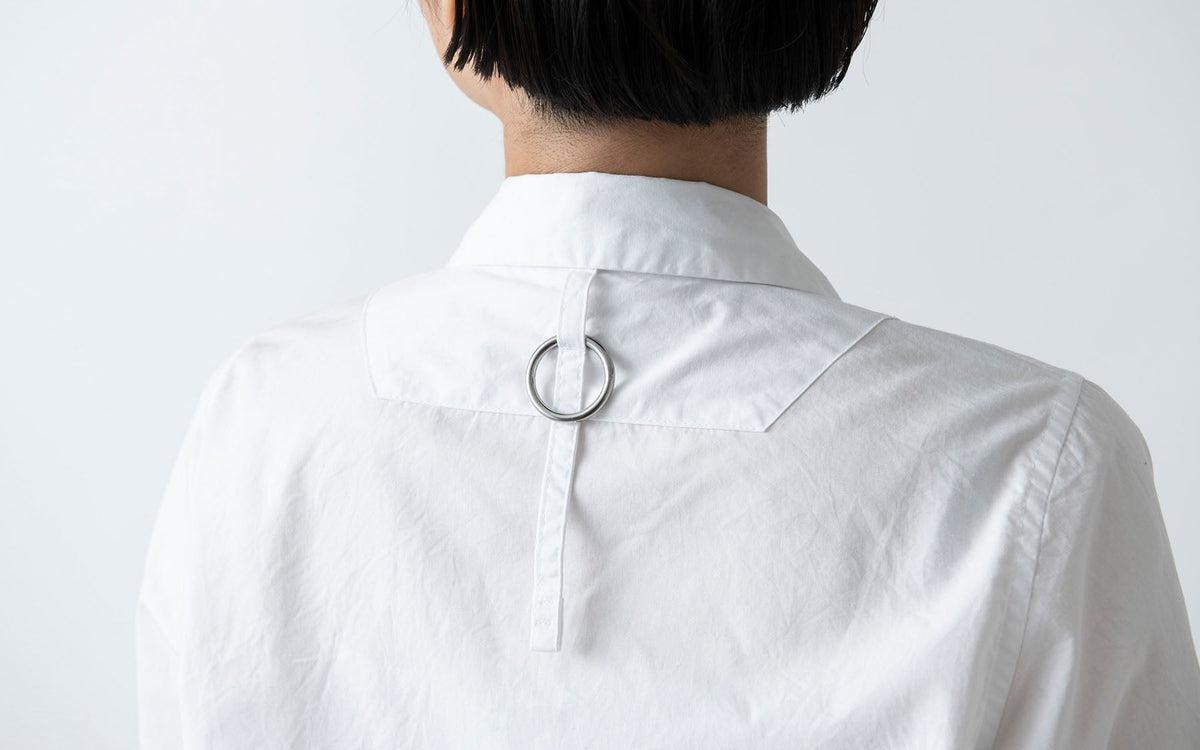 木間服装製作 shirt white｜unisex 2size