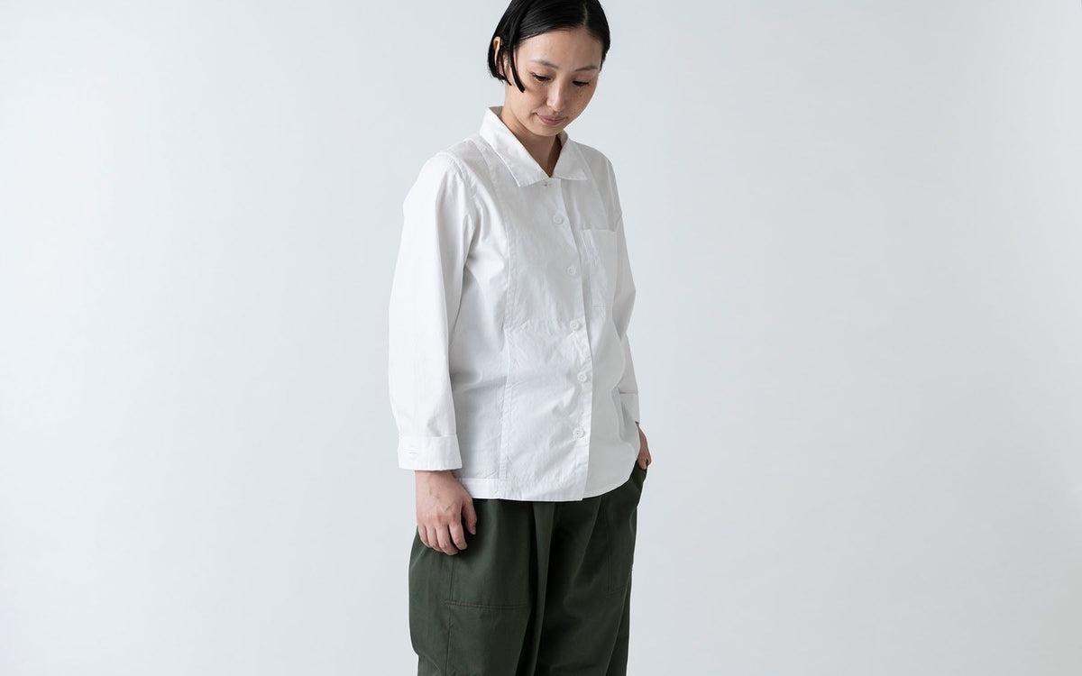 木間服装製作 shirt white｜unisex 2size