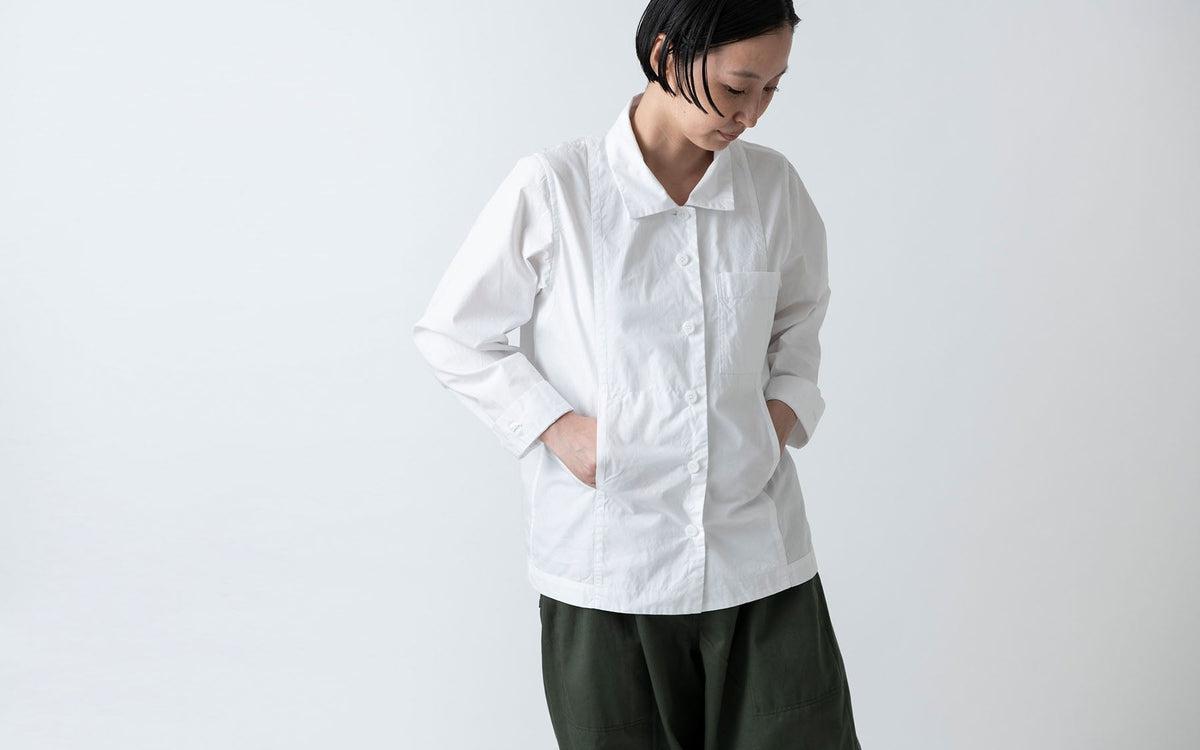木間服装製作 shirt white｜unisex 2size