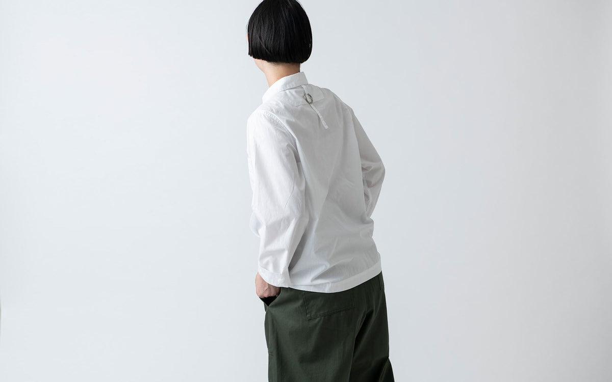 木間服装製作 shirt white｜unisex 2size