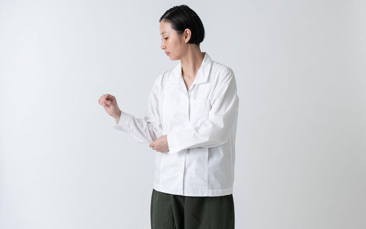 木間服装製作 shirt white｜unisex 2size