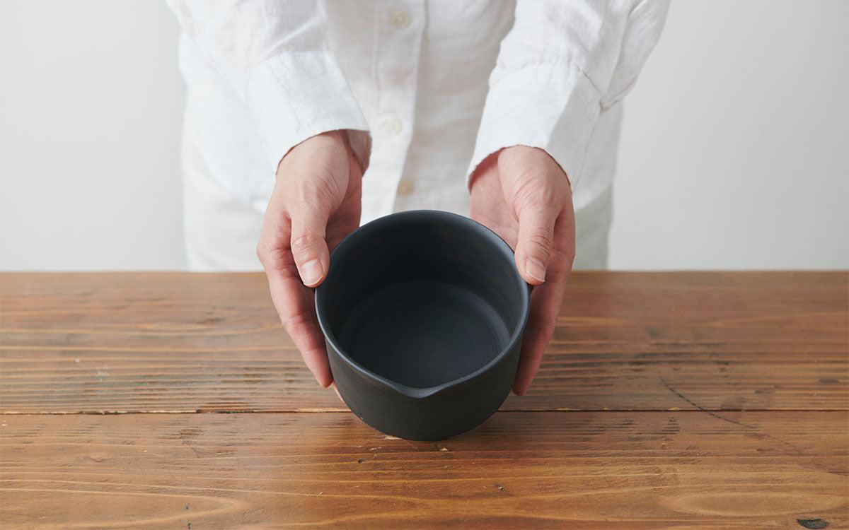 切立湯冷し 白練 焼締め